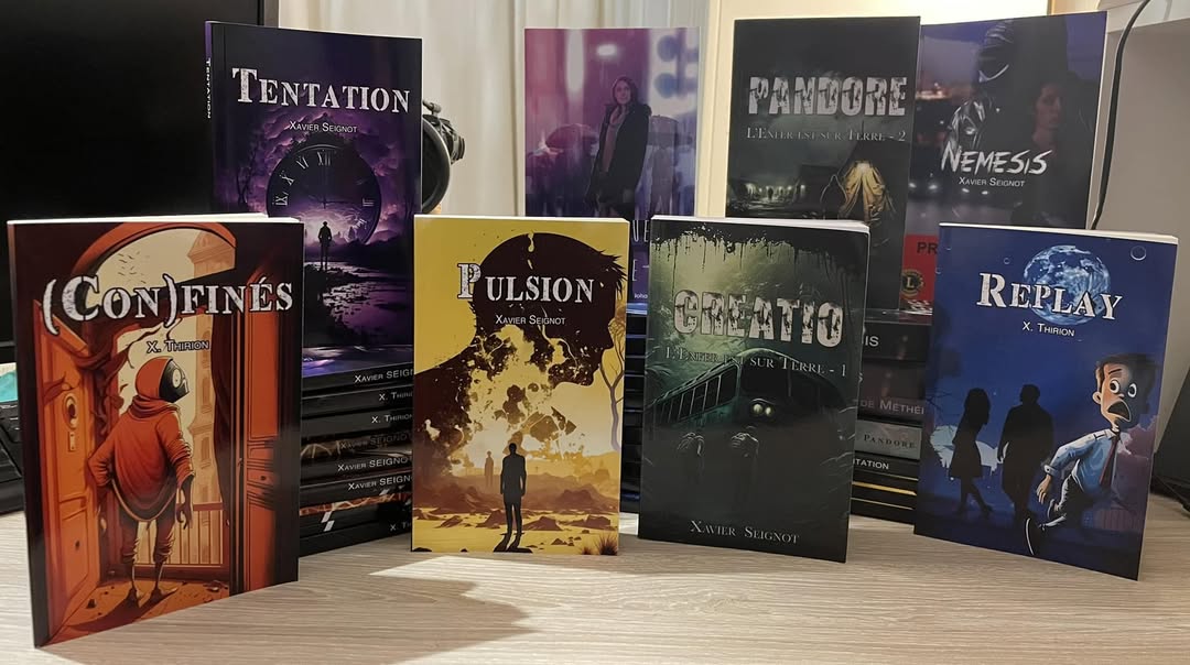 Nouvelles couvertures des romans