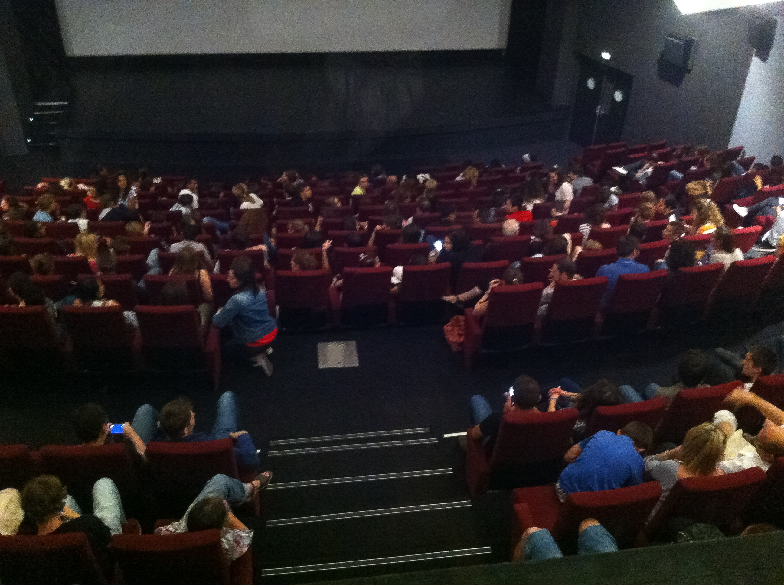 Projection en salle d’Au Jour le jour (2014)